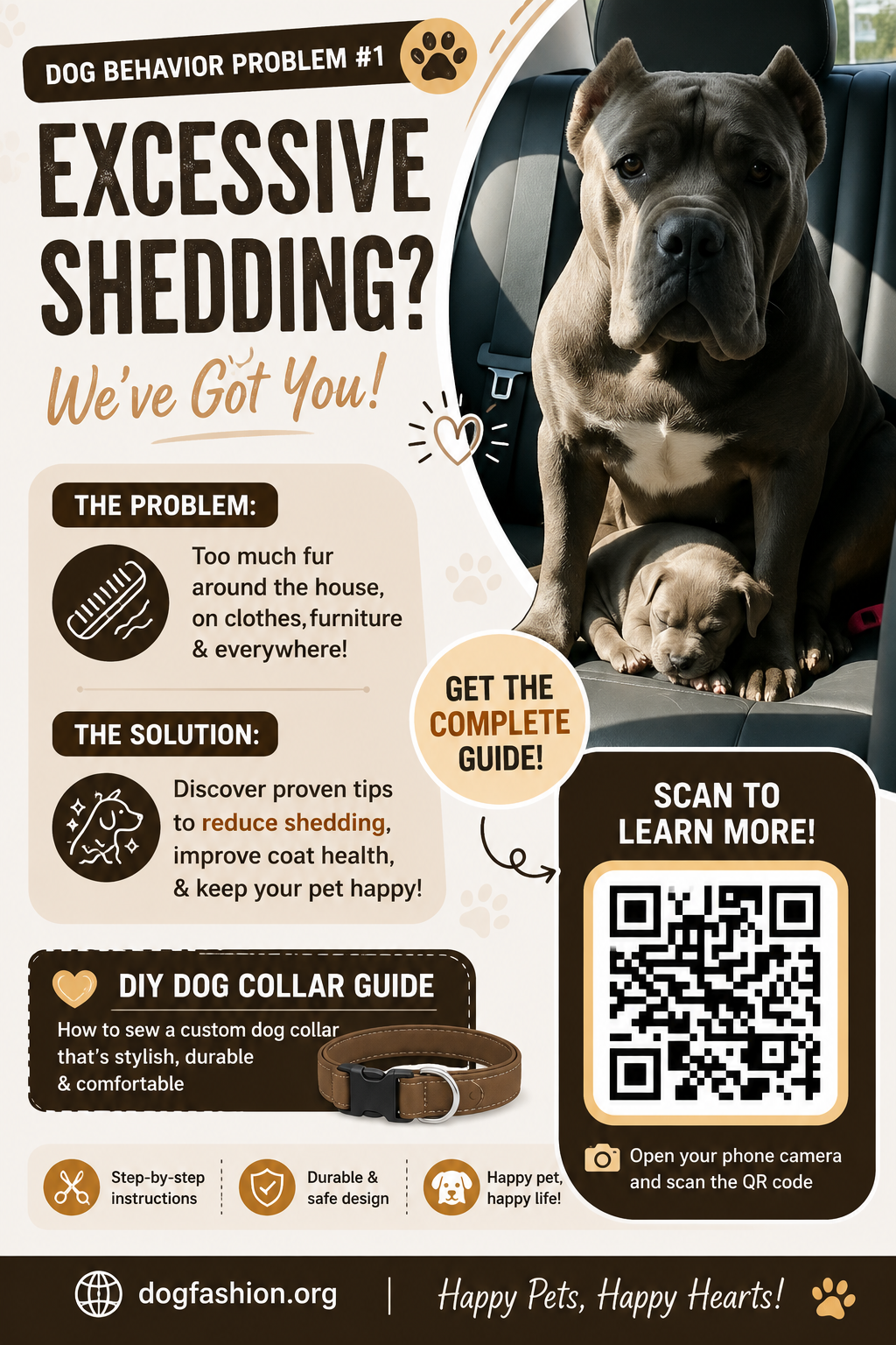 Amazon QR code for dog fashion products
